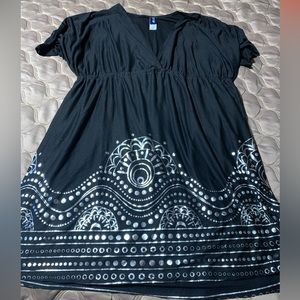 Cover up plus size 22-24 Black